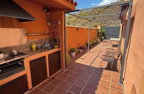 Benajarafe House | Townhouse with views, terrace, barbecue and pool