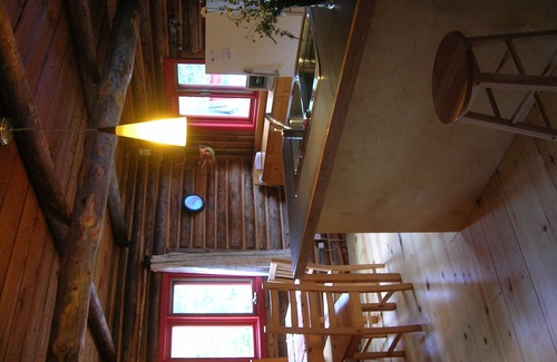 Mauricie Ski Chalet | traditional chalet log