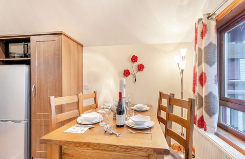 Dumfries Ski Chalet | Traditional country style A-frame lodge.