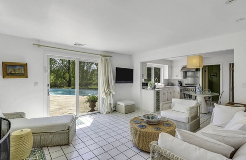 Village of Southampton House | Traditional Waterfront Southampton Home with Private Heated Pool, Close to Town