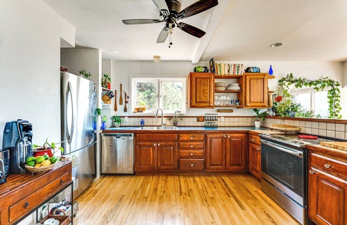Boulder Cabin | Trail Access, Hot Tub: Lakefront Boulder Retreat!