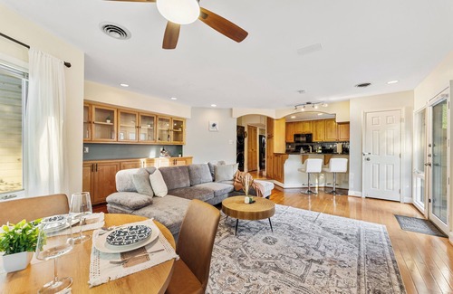Arlington House | Tranquil 3BR/2.5ba house with 4 beds for 7/Patio/BBQ & Gaming Room/15 mins to DC