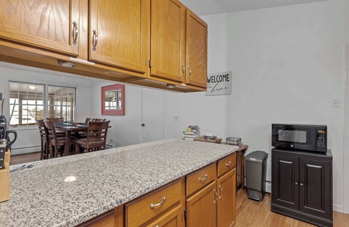 Center Harbor House | Tranquil 3BR Retreat Game Room, Deck, Beach Pass