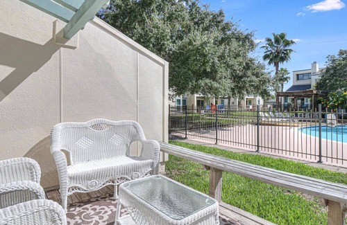 Rockport Condo | Tranquil Bay! Pool, Pier, Tennis Courts, Boat Slips, BBQ and so much more!