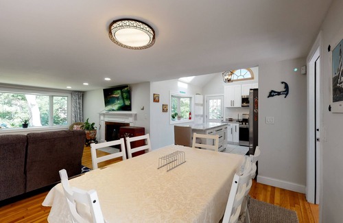 Harwich Center House | Tranquil Cape house with private backyard, deck, grill, & enclosed porch