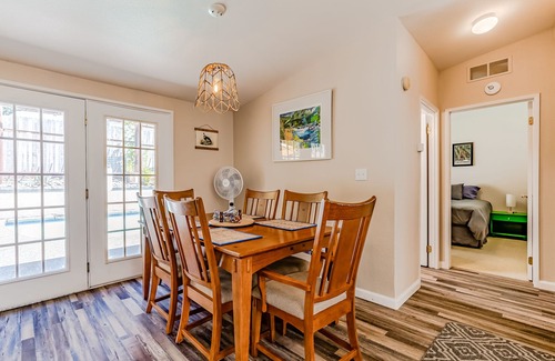 Willow Creek Cottage | Tranquil dog-friendly cottage with outdoor pool, patio, gas grill, & yard