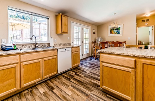 Willow Creek Cottage | Tranquil dog-friendly cottage with outdoor pool, patio, gas grill, & yard