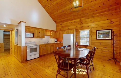Northport Cabin | Tranquil dog-friendly cabin with full kitchen, fireplace & nearby recreation