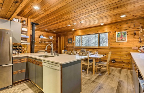 Downieville-Lawson-Dumont Cabin | Tranquil Dumont Home w/Creek & Mtn Views!