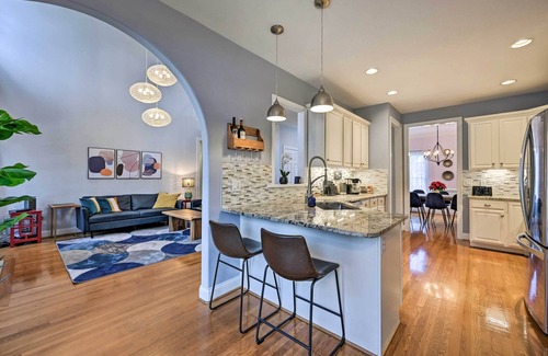 Greensboro House | Tranquil Greensboro Home w/Fire Pit!