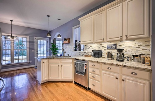 Greensboro House | Tranquil Greensboro Home w/Fire Pit!