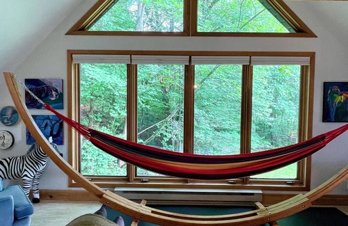 Chalk River House | Tranquil Home w/27 Acres of Private Forest Trails. Dog Heaven!