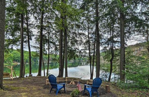 Gaylord Cottage | Tranquil Lake Cottage Near Golf w/ Views & Hot Tub