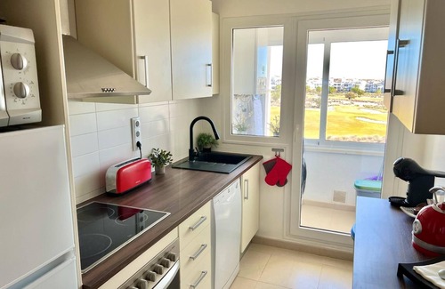 Jeronimo y Avileses y Balsicas de Arriba Apartment | Tranquil Lakeview Getaway with Terrace & Pools & Golf