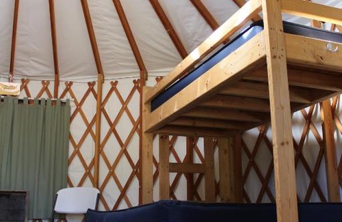 Sturgeon Bay Resort | Tranquil Timbers Yurt 3