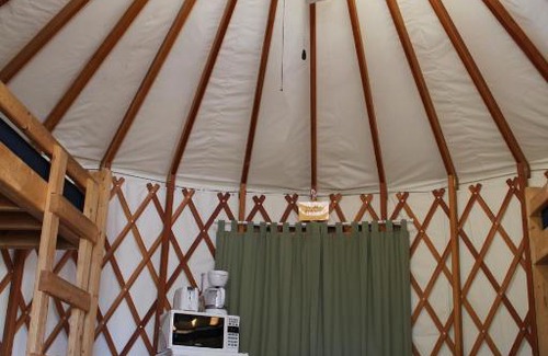 Sturgeon Bay Resort | Tranquil Timbers Yurt 3
