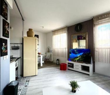 Poissy Apartment | Tranquillité à 30 min de Paris