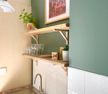 Walsden Apartment | Treetops & Viaducts; open plan two-bed apartment