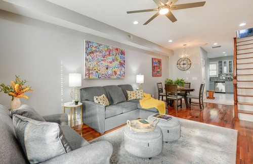 Highlandtown House | Trendy Baltimore Townhome: 2 Mi to Downtown!