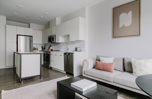 Revere Apartment | Trendy Revere 1BR w/Pool, EV Charging, Gym, W/D, by Blueground