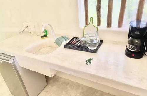 Puerto Juarez Apartment | Tropical Loft : Vegan, Nature, Free Bikes & Beachn