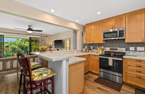 Princeville Condo | Tropical Oasis - Stunning Views In Private Setting