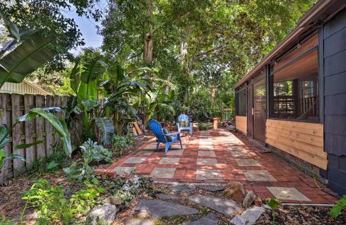 Lighthouse Park Apartment | Tropical St Augustine Studio Near Town and Beach!