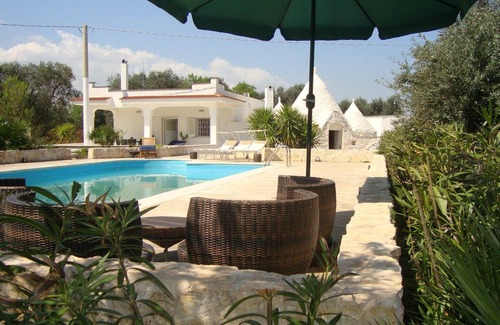 Ceglie Messapica House | Trullo, Villa with Private Pool- WiFi, Air Con., near Ostuni & Ceglie Messapica