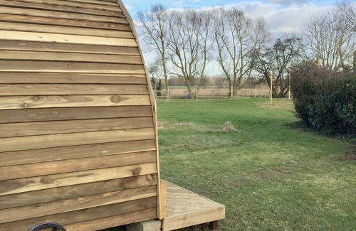 Beccles Cabin | Try a 'Winter Warmer' - all year round, fully insulated and under-floor heated