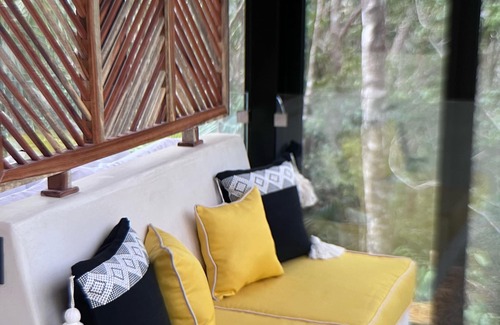 Tulum City Center Apartment | Tulum's Most Instagrammable Mirrored Loft in La Veleta