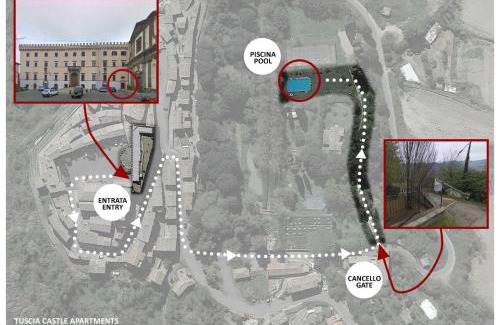 Roccalvecce Apartment | Tuscia Castle Apartments