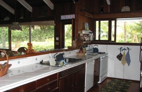 Wainiha House | TVNC #1162 Steps Away from Pristine Beach with Na'Pali Coast Views in Ha'ena