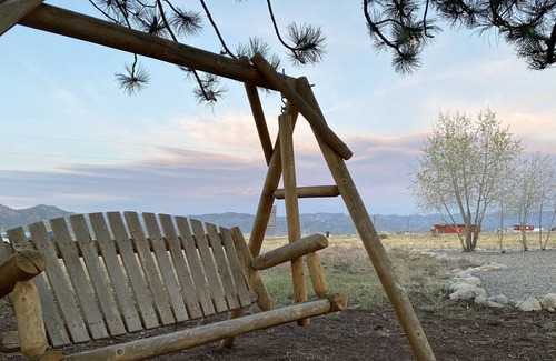 Buena Vista House | Twin Creek Cabin, Cottonwood Creek in Backyard Twice -VIEWS - MUST SEE 2.5 acres