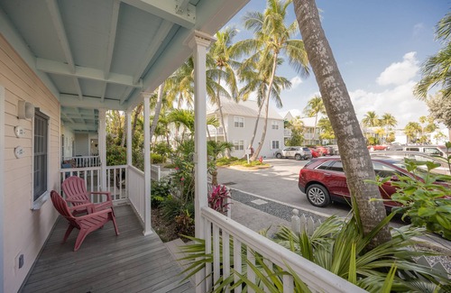 Truman Annex Condo | Two Bed One Bath Ground Floor End Unit in the Heart of Old Town