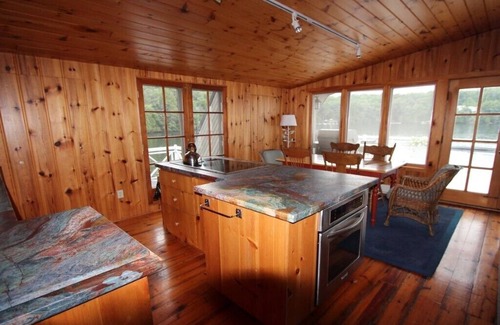 Seguin Cottage | Two bedroom + 1 bedroom Boathouses on beautiful north Lake Joseph