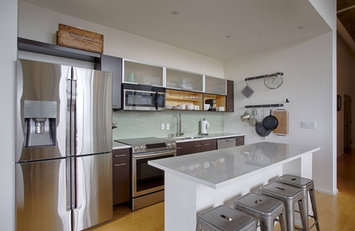 East Nashville Condo | Two Bedroom Penthouse Private Balcony Skyline Views Gym