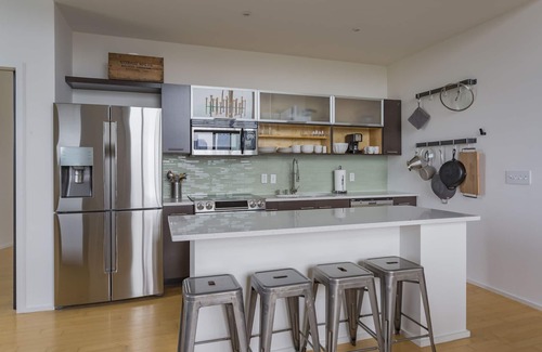 East Nashville Condo | Two Bedroom Penthouse Private Balcony Skyline Views Gym