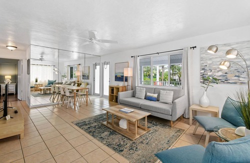 Palm Beach Shores Cabin | two bedroom unit located across the street from the beach