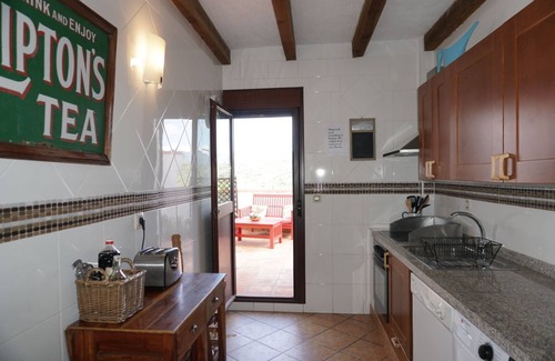 Algodonales House | Two big houses with pool nestled into foot of the mountain