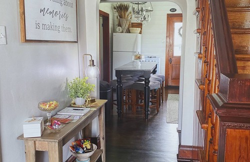 Hermann House | Two Hearts Rambling Rose
