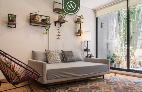 Roma Norte Apartment | Two Story 2 BR Condo with Patio in Roma Norte