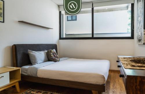 Roma Norte Apartment | Two Story 2 BR Condo with Patio in Roma Norte