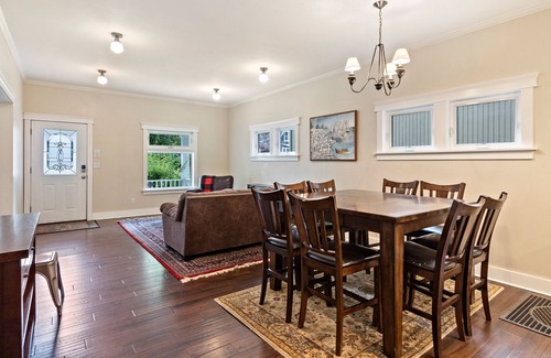South Perry District House | Two-story, dog-friendly home with a fenced yard, patio & washer/dryer