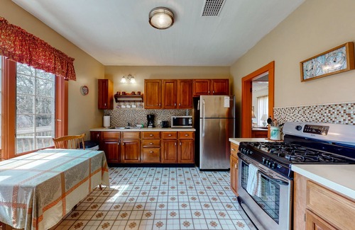 Newagen House | Two-Story Family-Friendly Home w/Free WiFi, Deck, and Partial Ocean Views