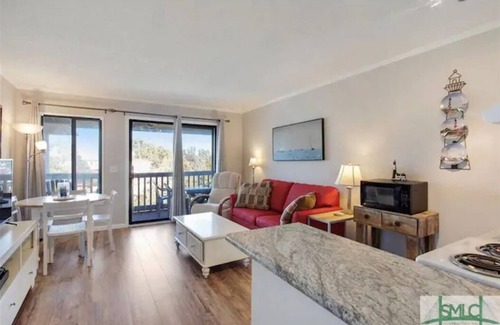 Palmetto Dunes Condo | Tybee Beach views, just steps to the ocean