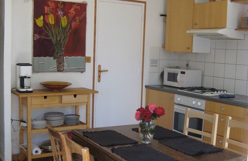 Santec House | Typical, quiet house less than 200 m from the beach, sea view from top floor.