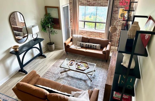 Athens Apartment | UGA Penthouse Downtown Athens Walk To Stadium