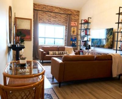 Athens Apartment | UGA Penthouse Downtown Athens Walk To Stadium