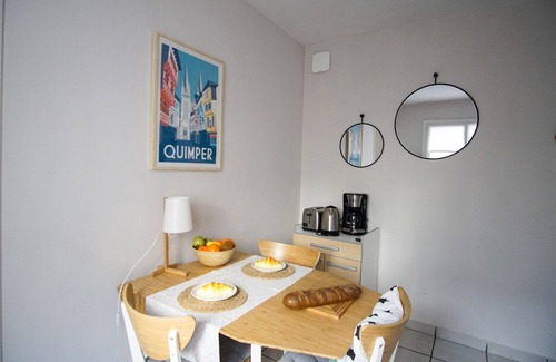 Concarneau Apartment | -UGO- T1 bis avec parking proche plage