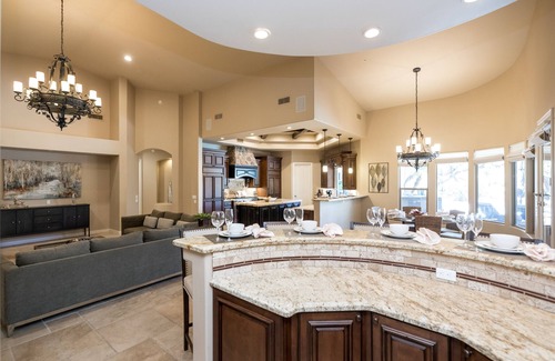 Pinnacle Peak Heights House | Ultimate Luxury Entertaining Home w/Tennis-Bikes-Theater-Ping Pong-Poker